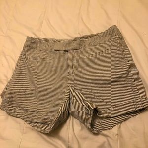 Banana Republic Striped Shorts (Size 8)